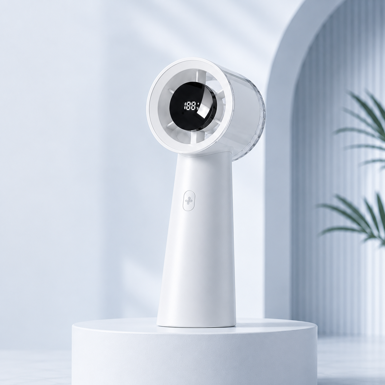 Mini Portable Turbo Fan with Digital Display